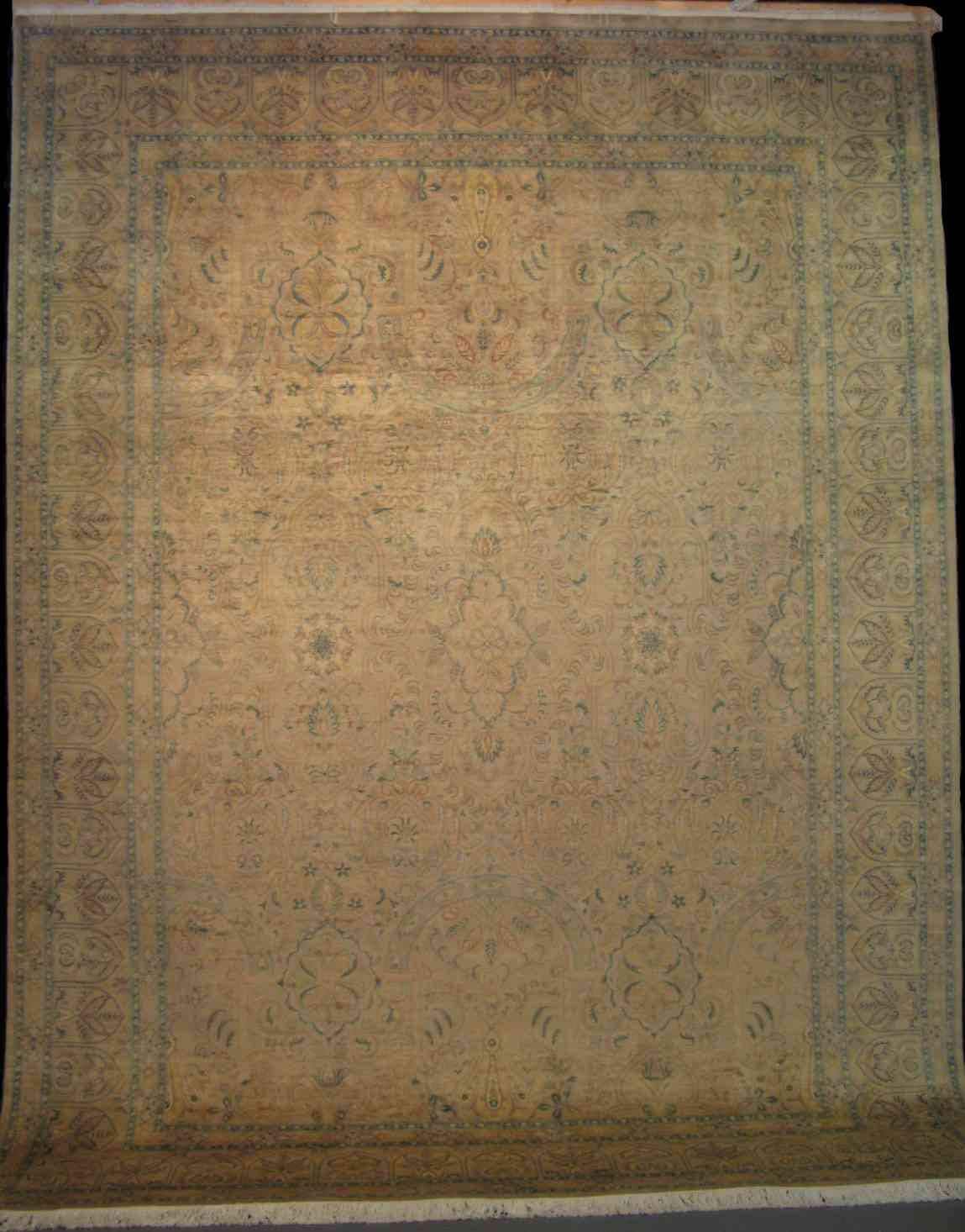 Tauris Nagshe - Arts & Crafts by William Morris Carpet | 12' x 9' | Home Decor | Hand-Knotted Area Rug