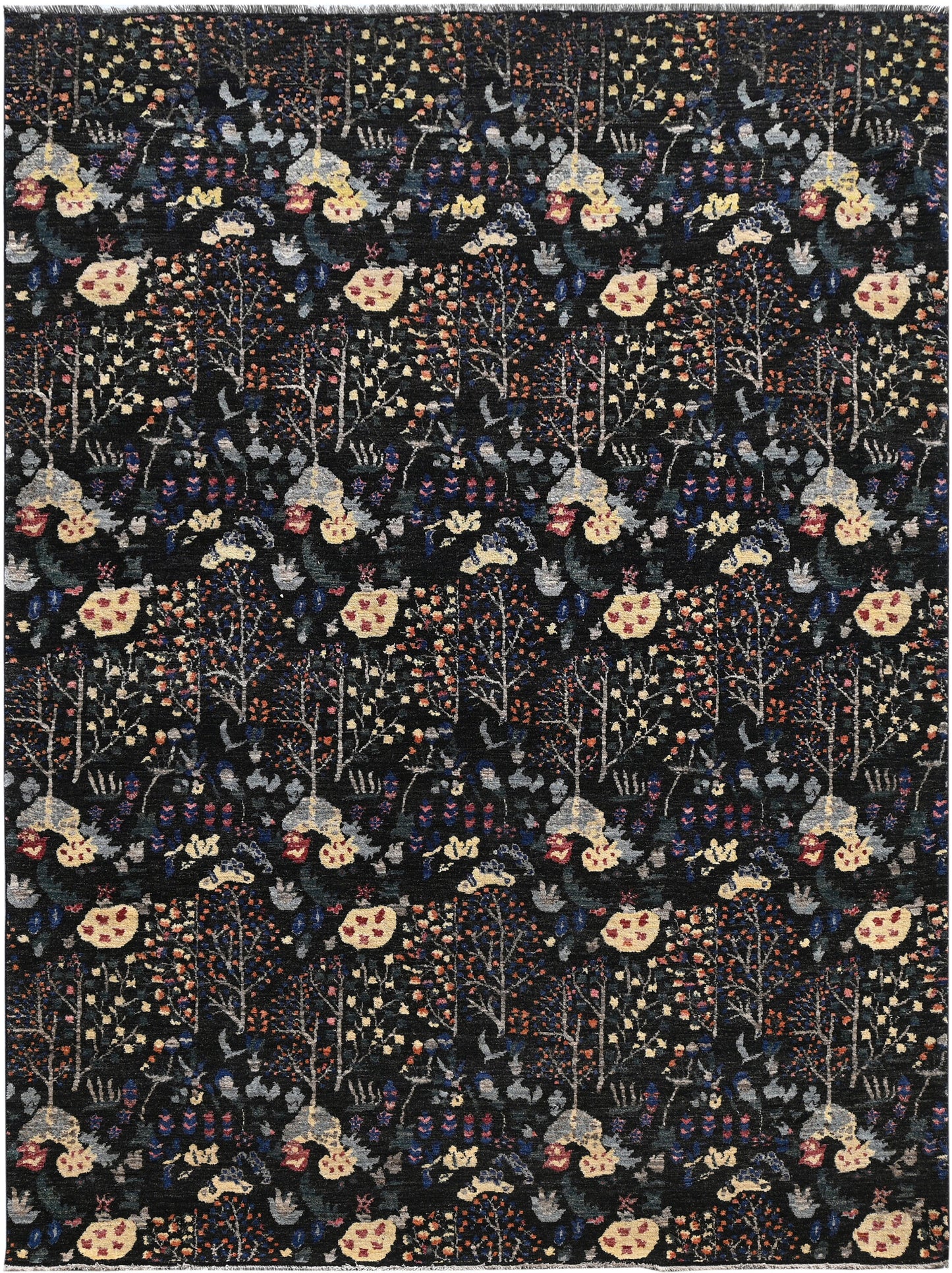 Central Park Carpet | 10'1" x 8' | Genuine Hand-knotted Carpet | New Area Rug