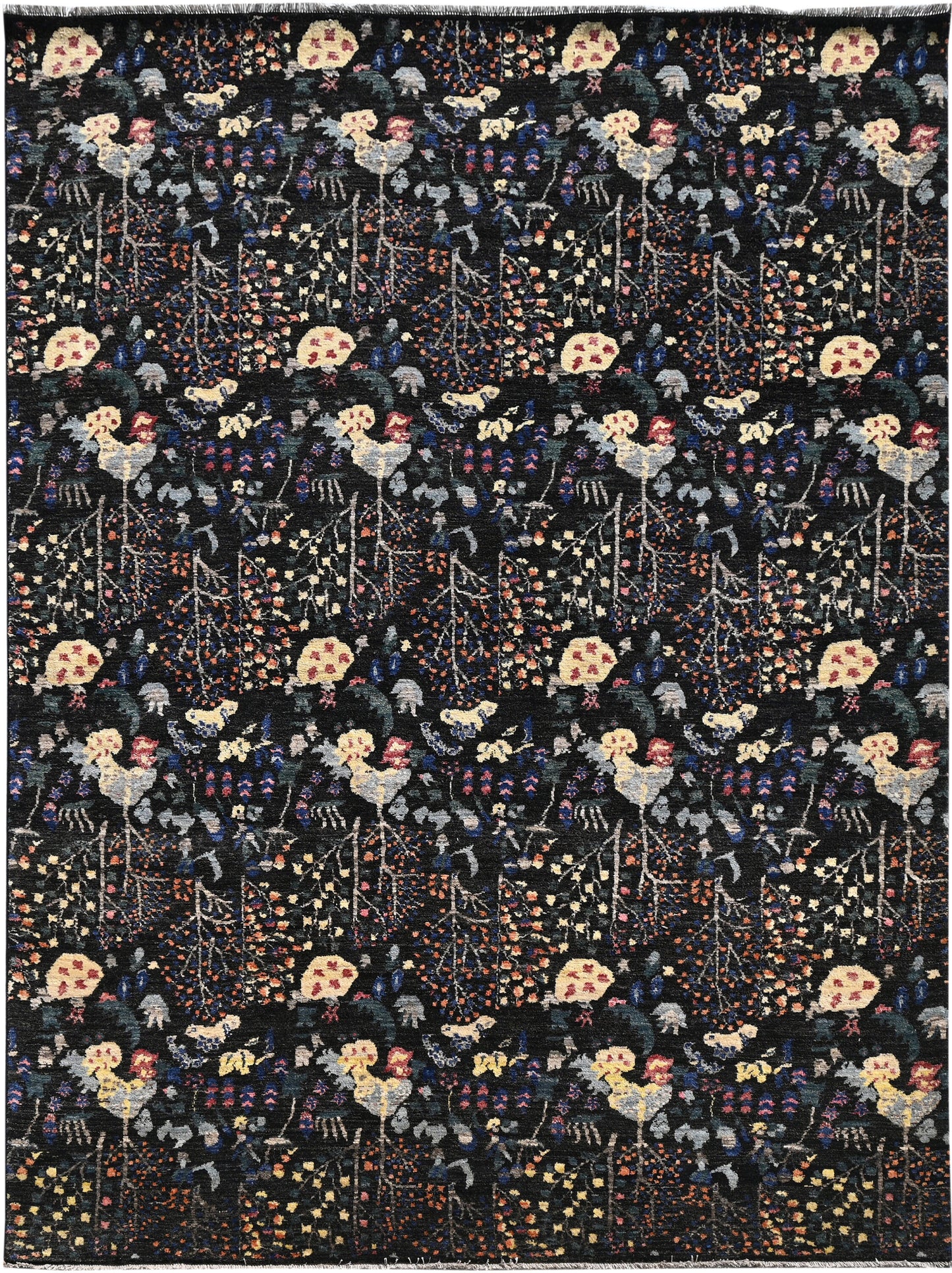 Central Park Carpet | 10'1" x 8' | Genuine Hand-knotted Carpet | New Area Rug