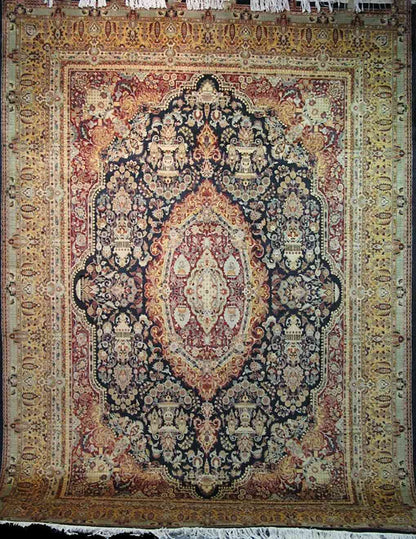 Tehrân Carpet | 12'6" x 9'1" | Home Decor | Wool Area Rug
