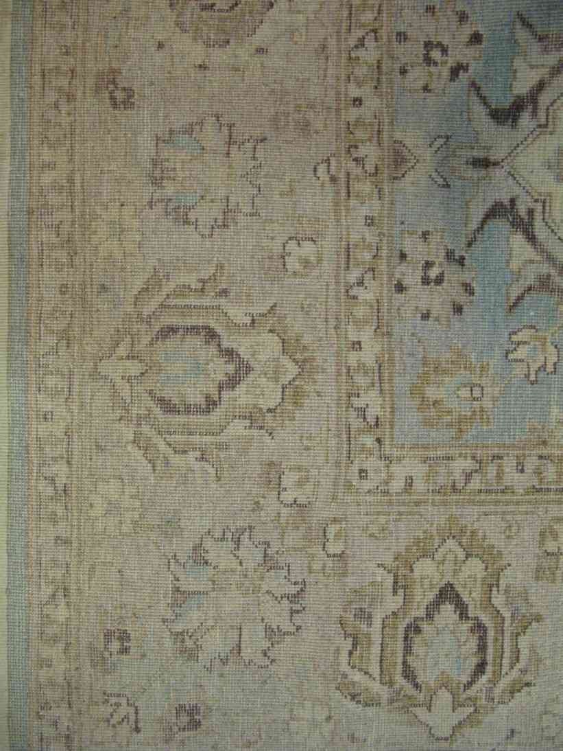 Oushak Wool Carpet | 8'2" x 6'1" | Home Decor | Wool Area Rug