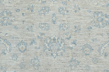Faryab Lotus Gardens Carpet | 8'1" x 5'5" | Home Decor | Hand-knotted Wool Area Rug